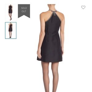 Kate Spade Rhinestone Bow A-Line Dress